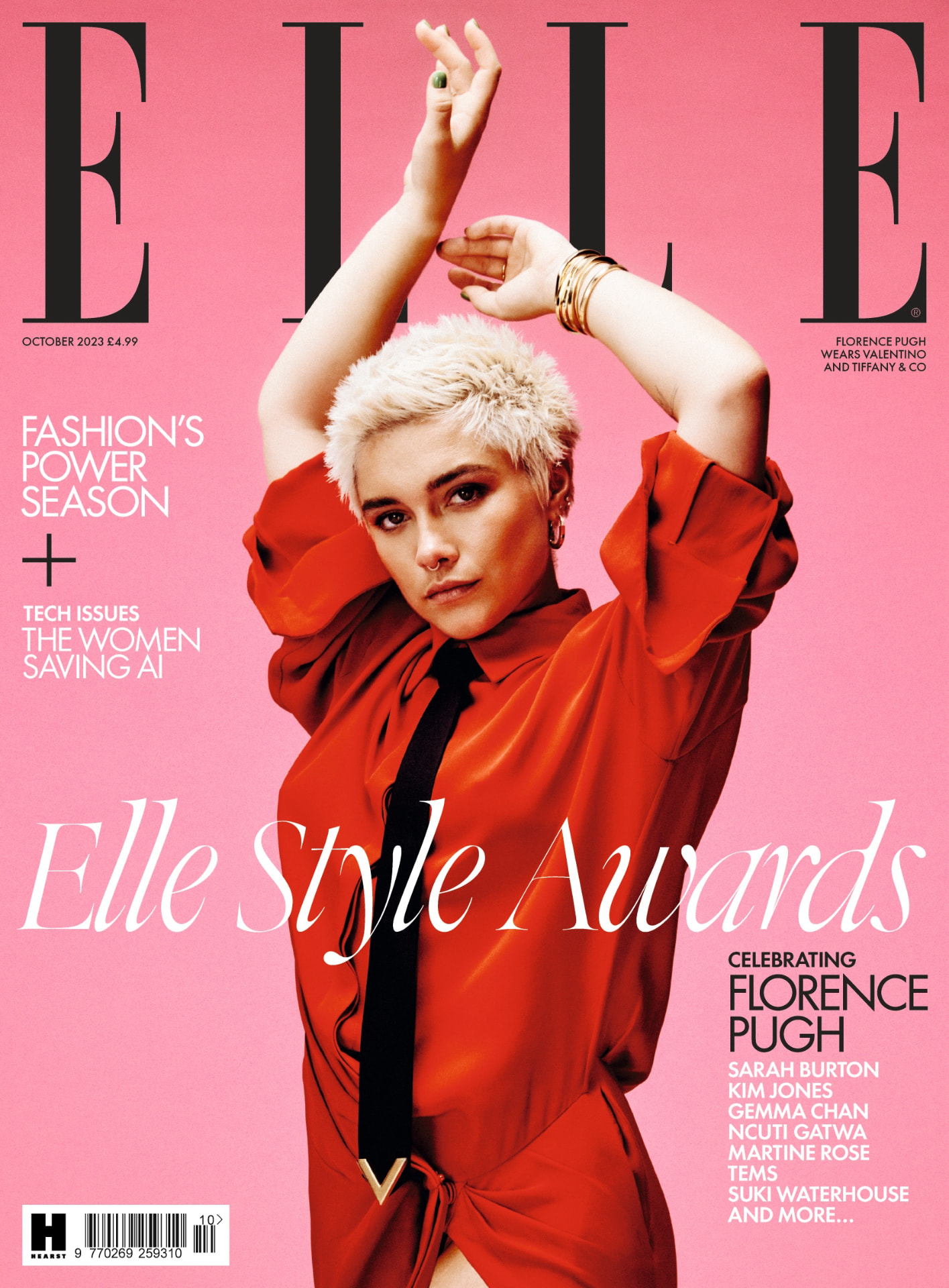 Elle UK — Cover Édition — October 2023